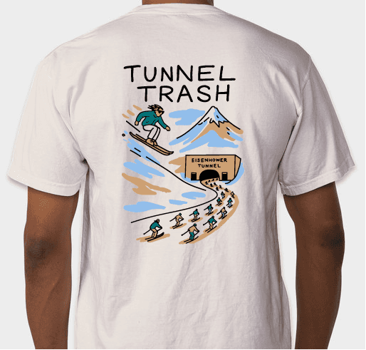 Eisenhower Tee - Back graphic